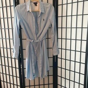 Ralph Lauren Light Blue Shirt Dress